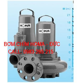 Bơm chìm Homa, bơm chìm nước thải, bơm hóa chất OBL