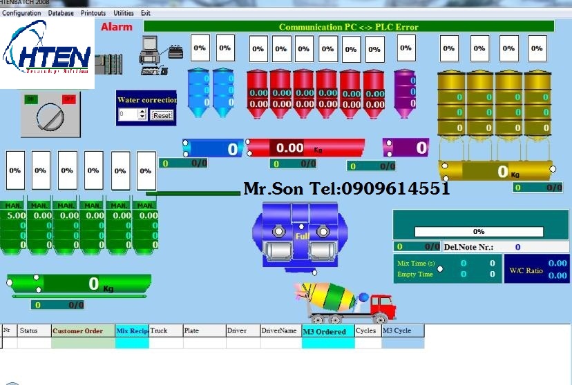 Phần mềm trạm trộn b&ecirc; t&ocirc;ng
