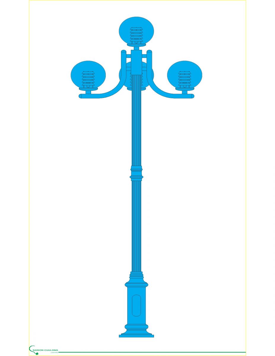 Trụ trang trí Nouvo | Saigoncuulong lighting