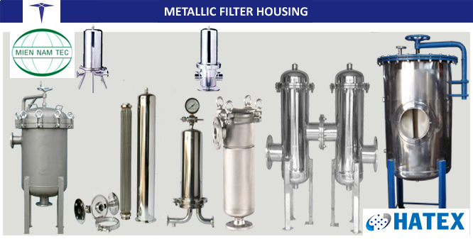 Bình lọc nước inox 304 3 lõi 20 inch