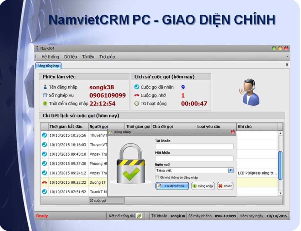 Phần mềm quản trị doanh nghiệp vừa và nhỏ NamvietCRM