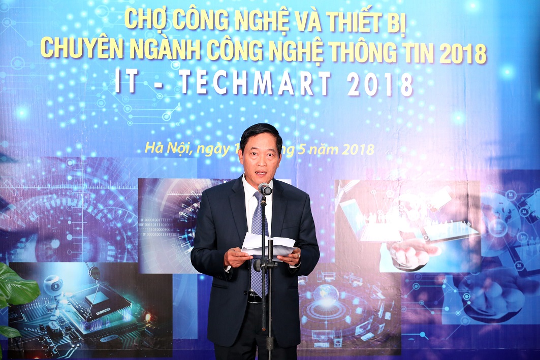Khai mạc Chợ công nghệ và Thiết bị chuyên ngành Công nghệ thông tin