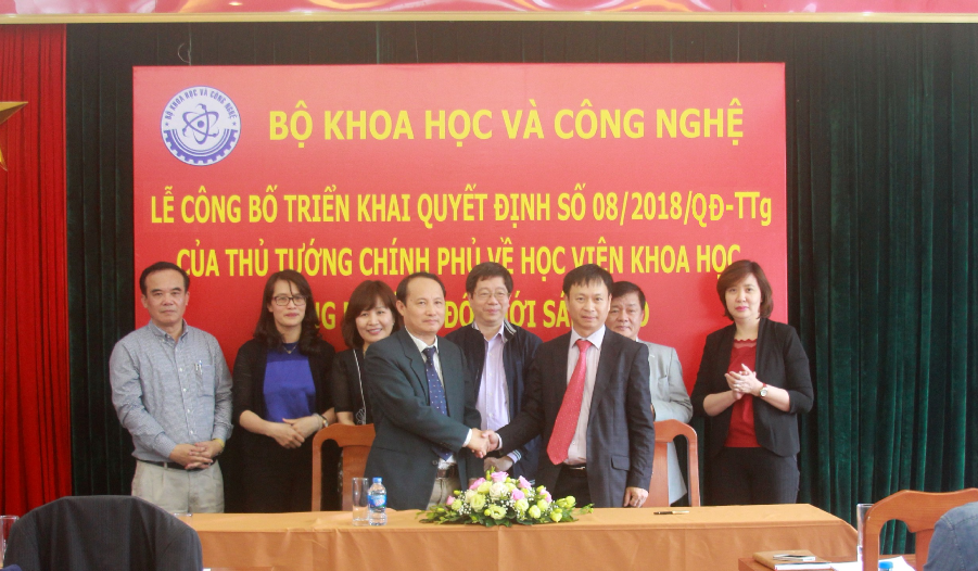Sắp ra mắt Học viện Khoa học Công nghệ và Đổi mới sáng tạo