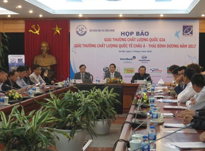 73 doanh nghiệp đạt Giải thưởng Chất lượng Quốc gia năm 2017