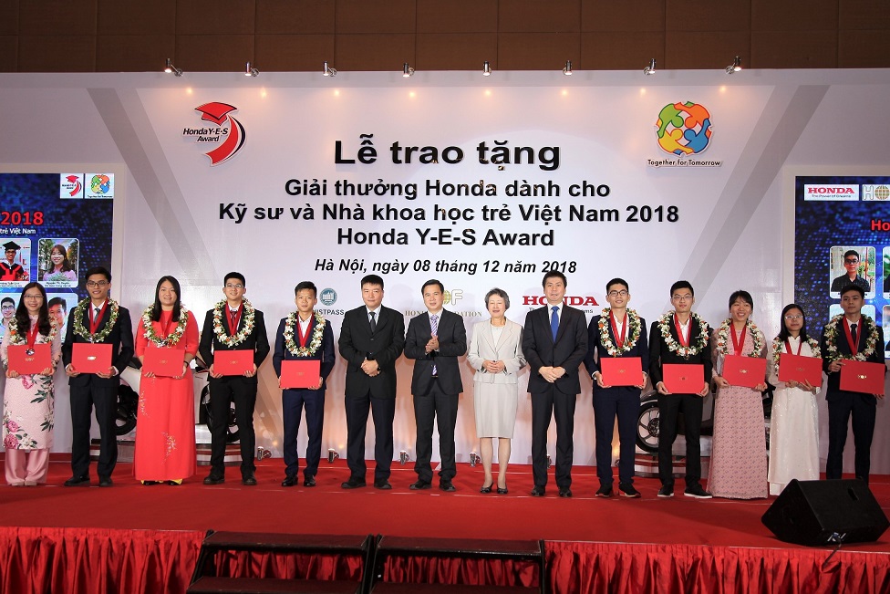 Giải thưởng Honda Y-E-S Award góp phần thắp sáng ước mơ nghiên cứu khoa học của các bạn trẻ