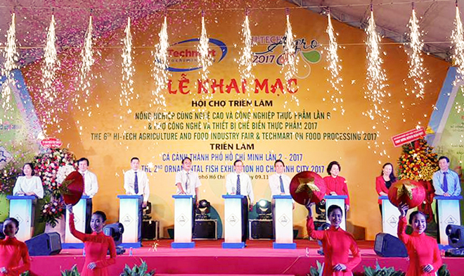 Bùng nổ giải pháp, sản phẩm công nghệ tại Techmart chế biến thực phẩm 2017