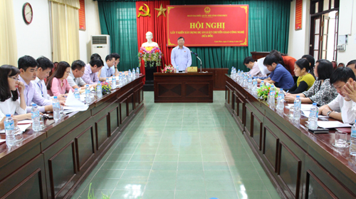 Hội nghị lấy ý kiến xây dựng Dự án Luật chuyển giao công nghệ (Sửa đổi)