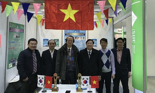 Việt Nam có có 2 công trình khoa học đạt giải vàng ở Hàn Quốc