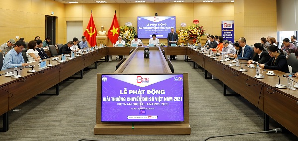 LỄ PHÁT ĐỘNG GIẢI THƯỞNG “CHUYỂN ĐỔI SỐ VIỆT NAM- VIETNAM DIGITAL AWARDS” NĂM 2021