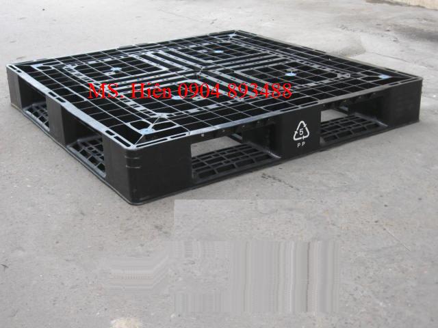 Pallet nhựa cũ 1100x1100x120mm