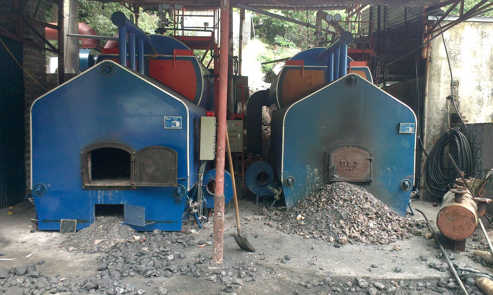 Nồi hơi đốt than công suất 2 tấn/h
