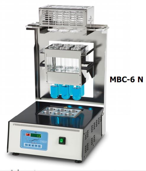 Máy phá mẫu 6 vị trí dùng cho Kendal Model: MBC-6/N