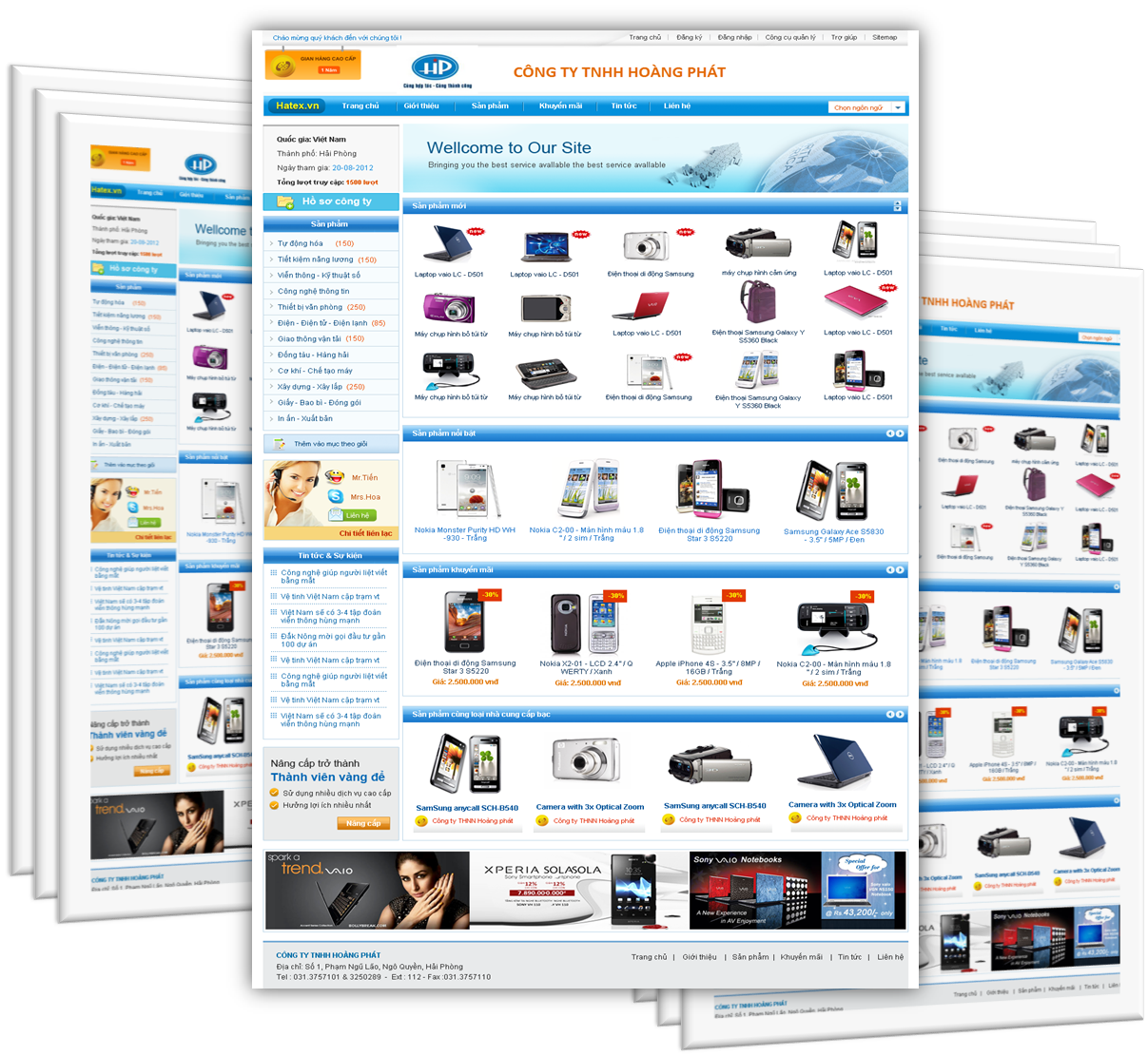 Dịch vụ thành viên Vàng trên website Hatex.vn