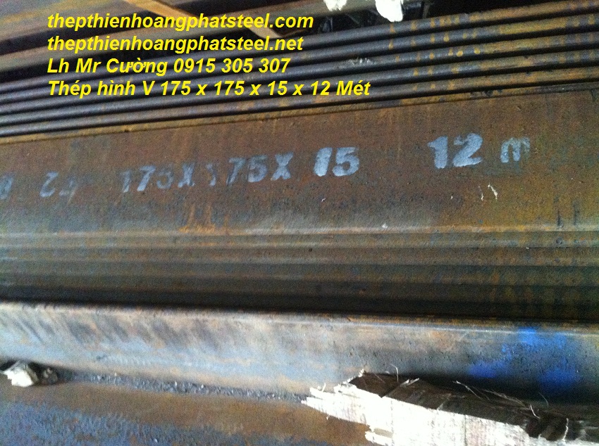 Thép hình V chữ V ., V 175 x 175 x 15 12 Mét