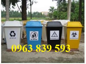 Thùng rác công cộng HDPE 120L-240L-660L