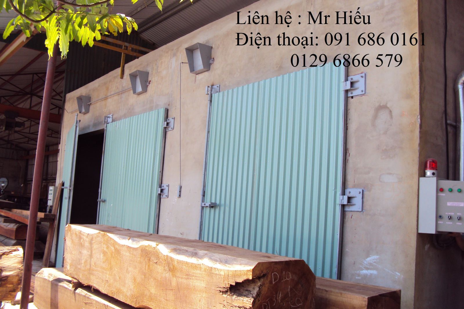 Lò sấy gỗ