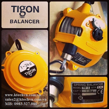 dòng dọc, pa lăng, puly cân bằng (Spring balancer)
