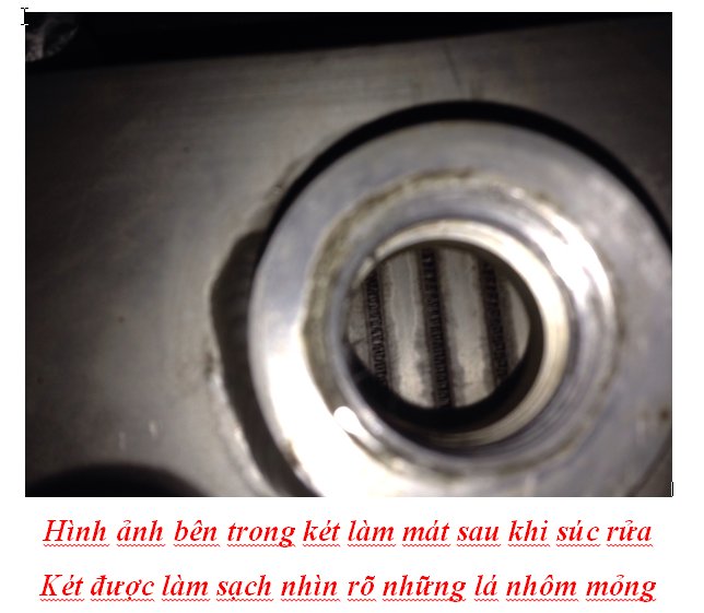 Dịch vụ vệ sinh giàn làm mát máy nén khí
