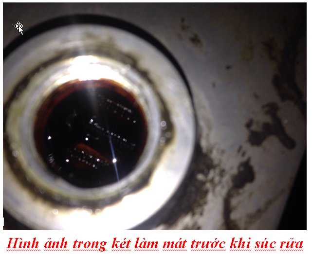 Dịch vụ vệ sinh giàn làm mát máy nén khí