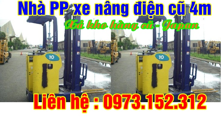Xe nâng điện cũ Nhật Bản