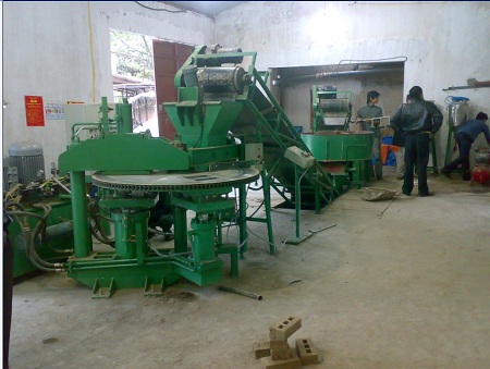 Dây chuyền sản xuất gạch không nung