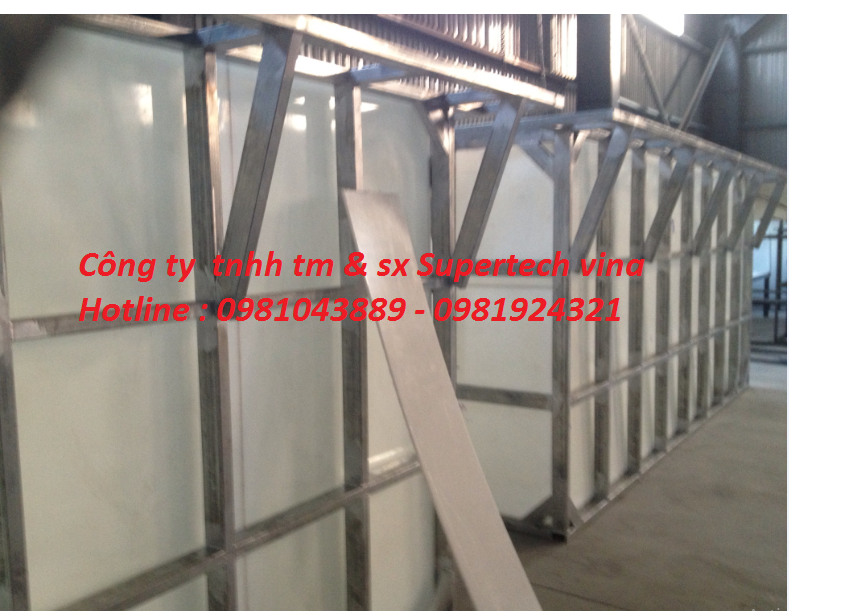 Bồn bề chứa hóa chất công nghiệp - Supertech Vina