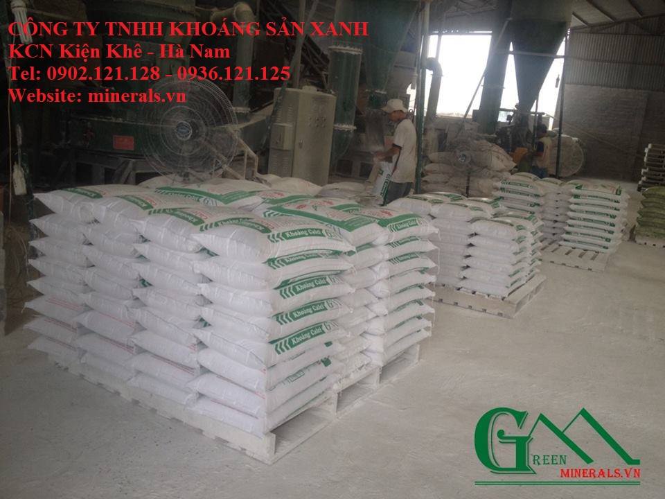 Vôi nung dạng cục phục vụ ngành nuôi trồng thủy sản