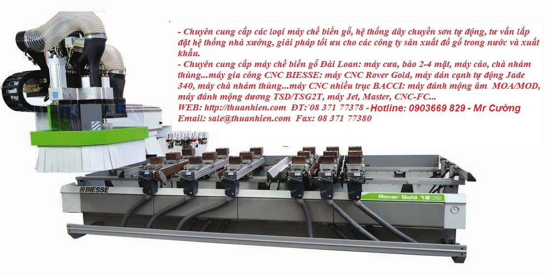 Máy gia công CNC tự động Rover Gold 1232 BIESSE