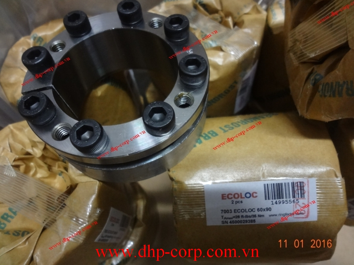 Khóa trục motor công nghệ Châu Âu của hãng Ringfeder (Đức)