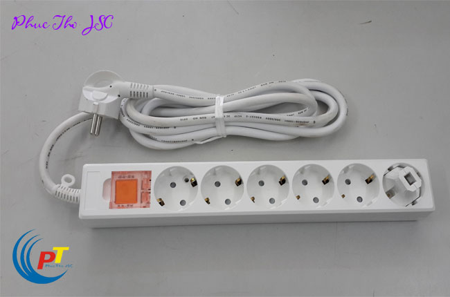 Ổ cắm điện Hàn Quốc 6 lỗ