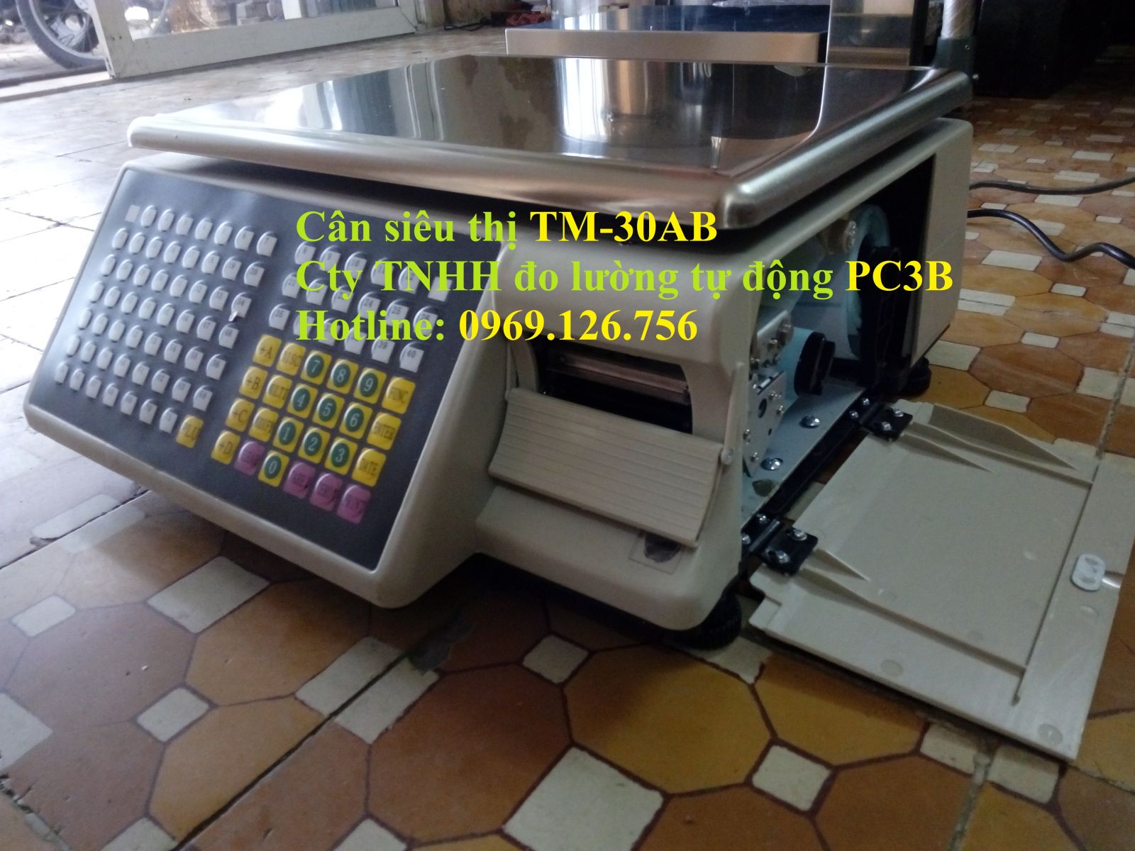 Cân siêu thị TM-30Ab