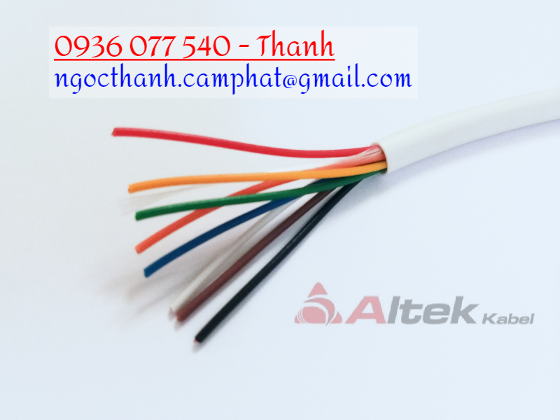 Phân phối Cáp báo cháy - Altek Kabel Alarm Cable