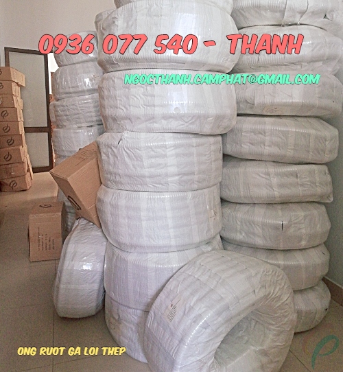 Ống ruột gà lói thép bọc nhựa - Đầu nối ống ruột gà