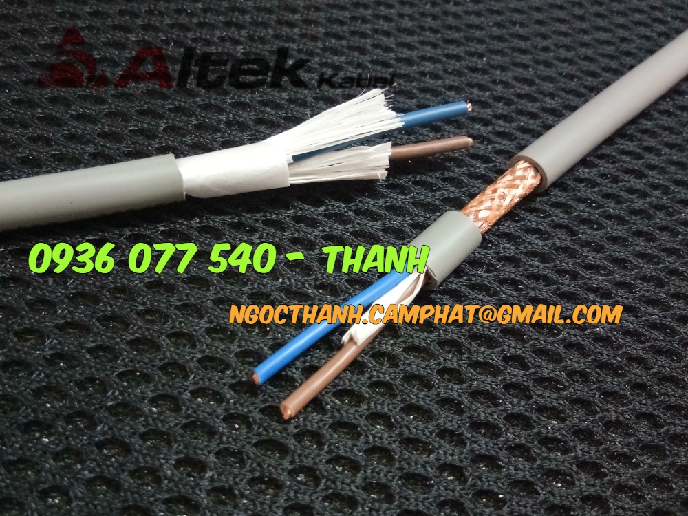 Cáp điều khiển nhập khẩu hiệu altek kabel