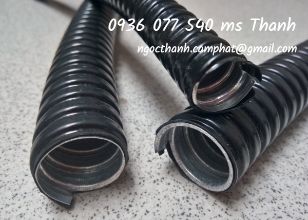 Ống ruột gà luồn dây điền, ống ruột gà bọc nhựa PVC