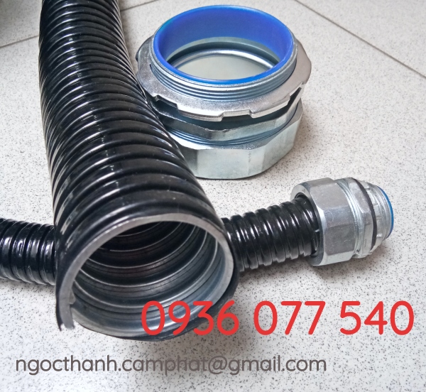 Phân phối ống ruột gà, đầu nối ống, ống mềm luồn dây điện
