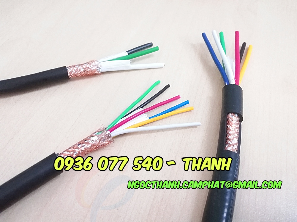 Cáp điều khiển mềm chống nhiễu