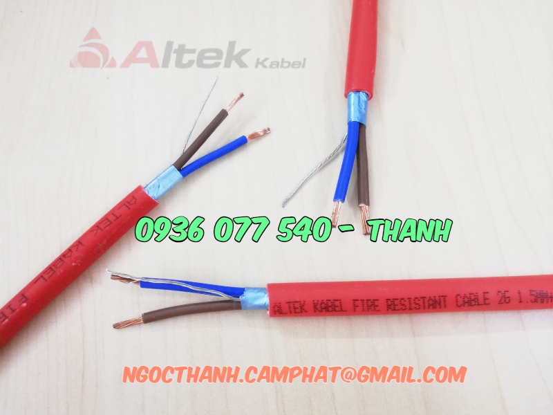 Cáp chống cháy chống nhiễu Altek kabel