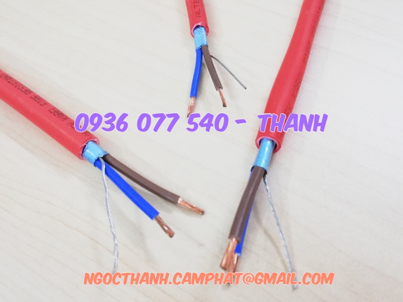 Cáp chống cháy Altek Kabel, cáp chống cháy chống nhiễu xoắn