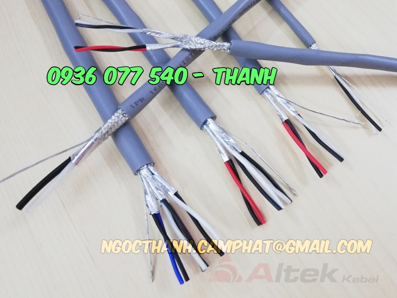 Cáp tín hiệu vặn xoắn chống nhiễu