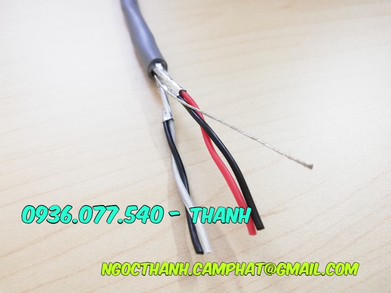 Cáp tín hiệu vặn xoắn chống nhiễu 2PR 20AWG