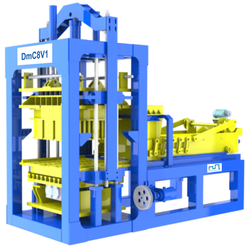 Máy tạo hình trong dây chuyền sản xuât gạch Block DmCline.