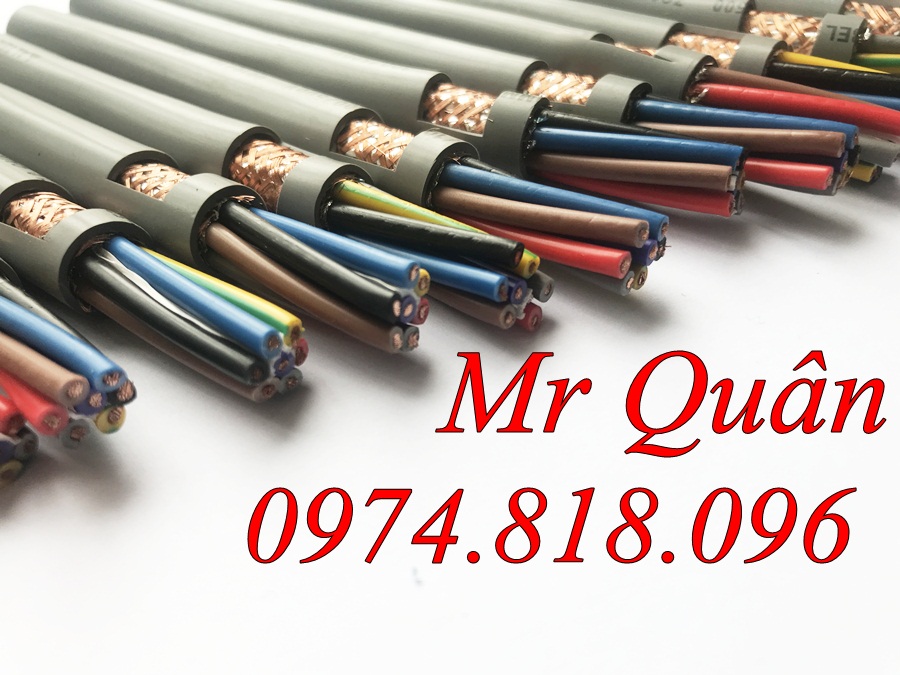 C&aacute;p điều khiển 4x0.75 Cu Lưới