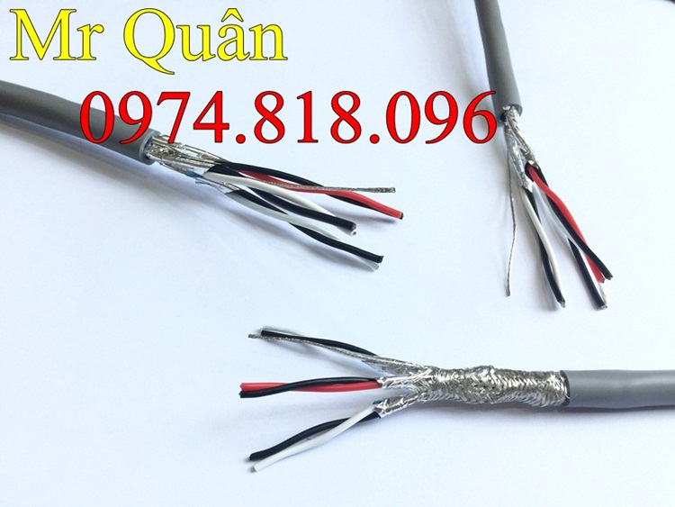 C&aacute;p t&iacute;n hiệu chống nhiễu 20awg x 2,4,6,8 l&otilde;i