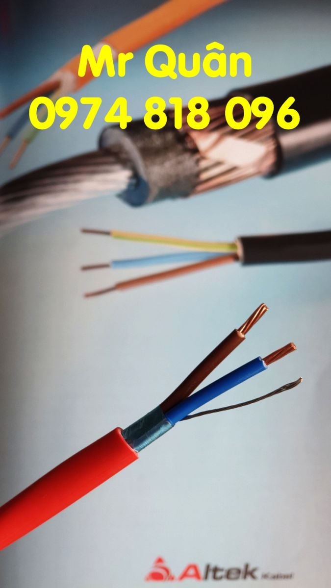 Cáp chống cháy Altek Kabel - phân phối toàn quốc
