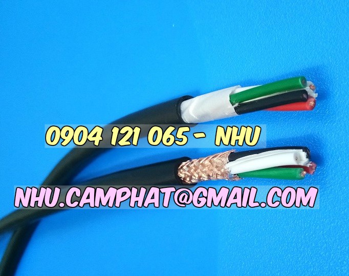 Cáp điều khiển rvv - rvvp hiệu sangjin, hàng nhập khẩu