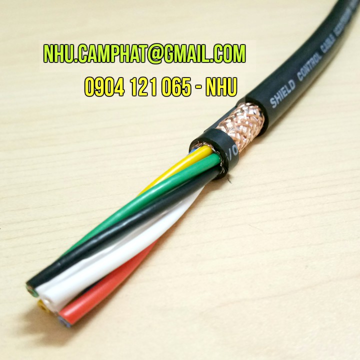 Cáp điều khiển sangjin nhiều ruột có chống nhiẽu