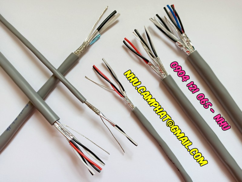 Audio Cable. Control Cable. Cáp tín hiệu vặn xoắn AWG.