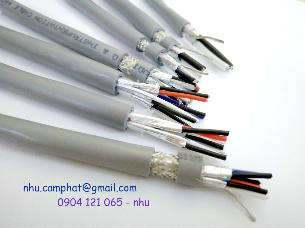 Cáp tín hiệu vặn xoắn chống nhiễu 4pair 18awg Altek Kabel.