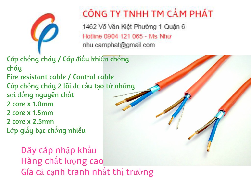 Cáp chống cháy altek kabel, sản phẩm chất lượng cao